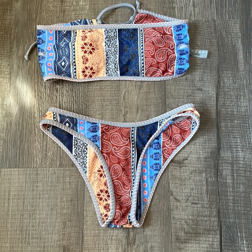 Zaful printed swimsuit